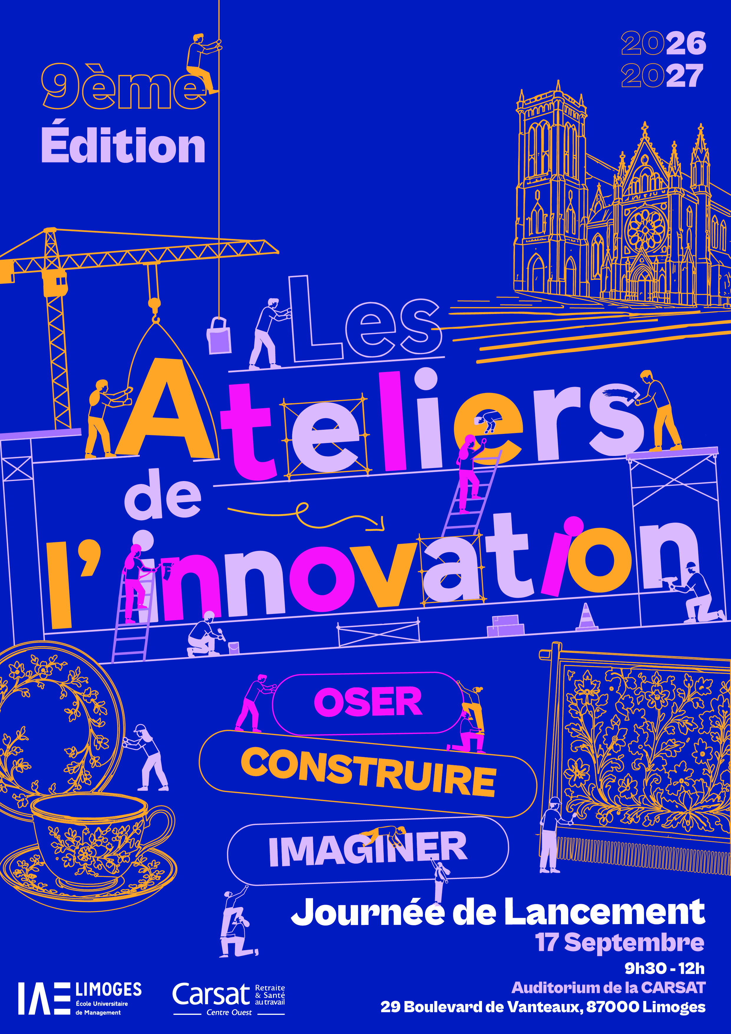 Affiche Ateliers de l'Innovation 2026
